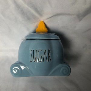 NWT Rae Dunn Disney Cinderella Pumpkin Coach Sugar Bowl